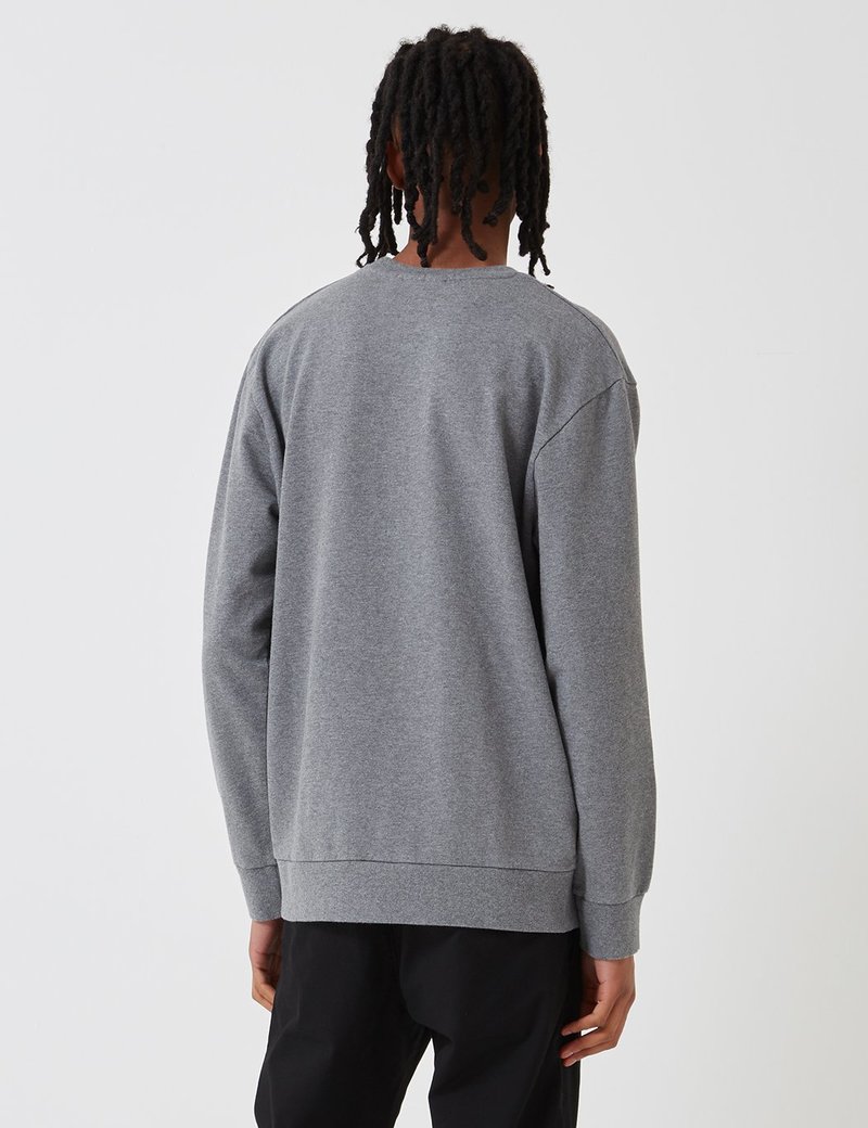 CARHARTT WIP Horizontal Sweatshirt - Dark Heather Grey | Garmentory
