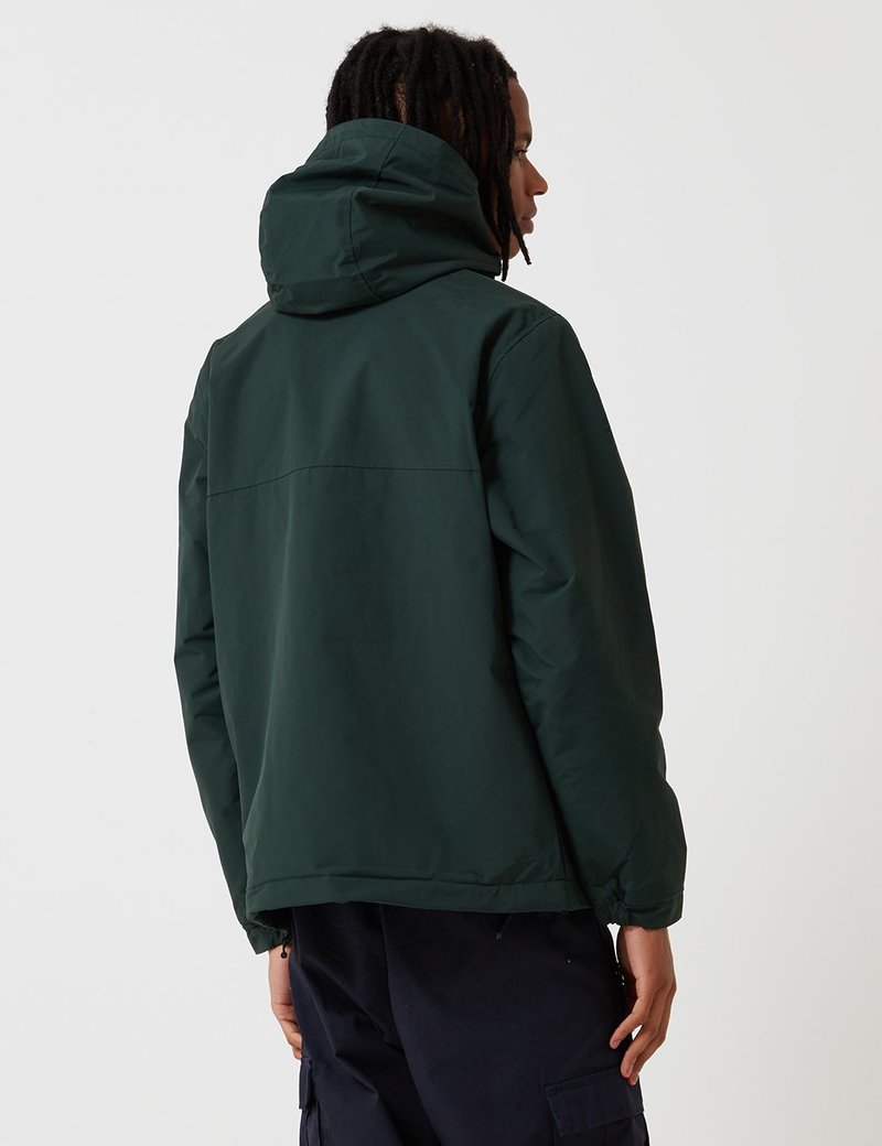 CARHARTT WIP Nimbus Fleece Lined Pullover Jacket - Loden