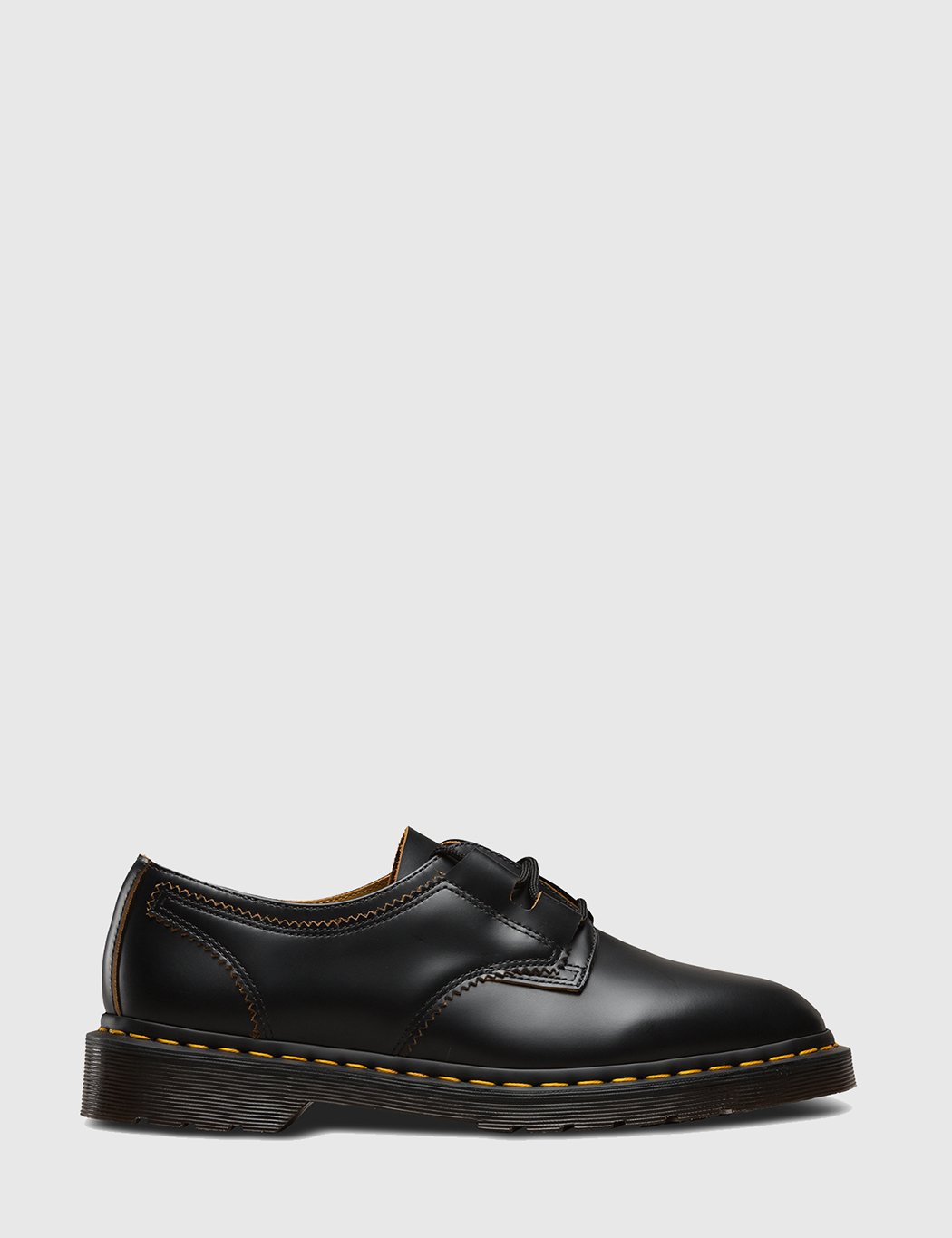 Dr Martens 1461 Ghillie Shoes - Black Smooth | Garmentory