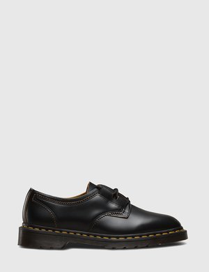 Dr Martens 1461 Ghillie Shoes - Black Smooth | Garmentory