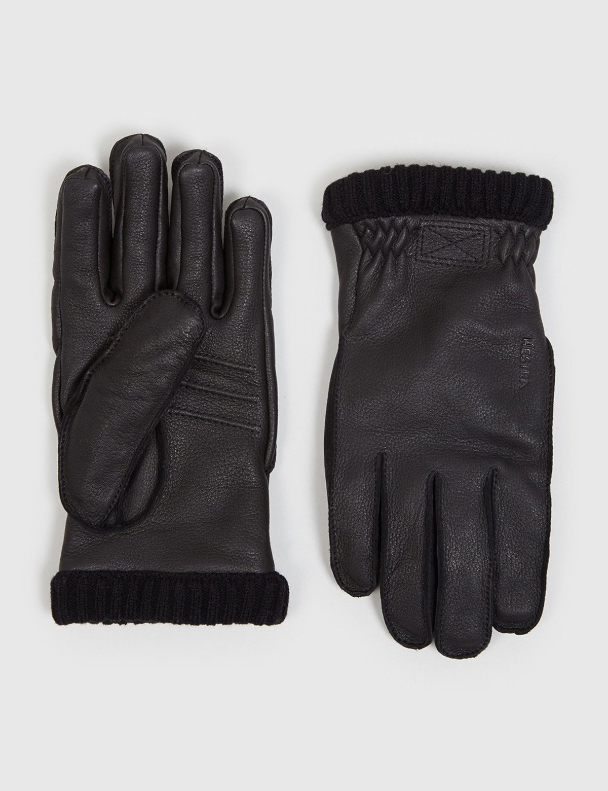 Hestra Primaloft Rib Gloves - Black - Image 1 of 2
