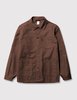 Le Laboureur Cotton Work Jacket - Brown - Thumbnail 6