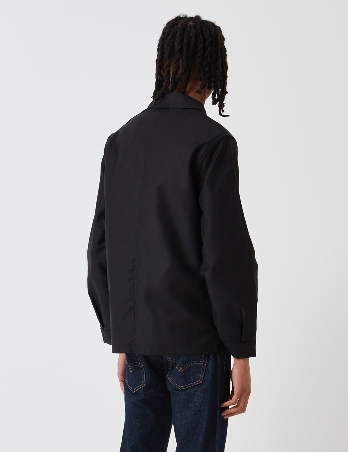 Le Laboureur Moleskin Work Jacket - Black | Garmentory