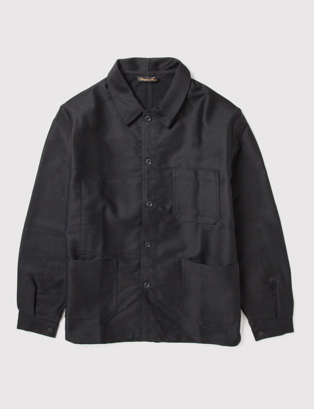 Le Laboureur Moleskin Work Jacket Black Garmentory