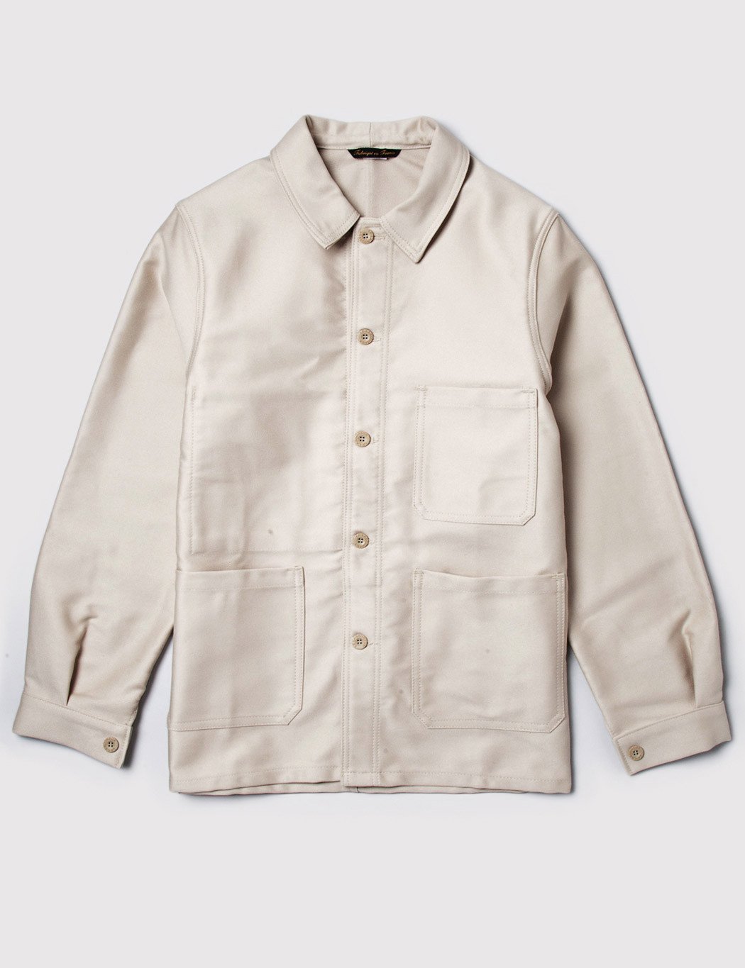 Le Laboureur Moleskin Work Jacket Ecru Garmentory