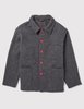 Le Laboureur Wool Work Jacket - Grey - Thumbnail 6