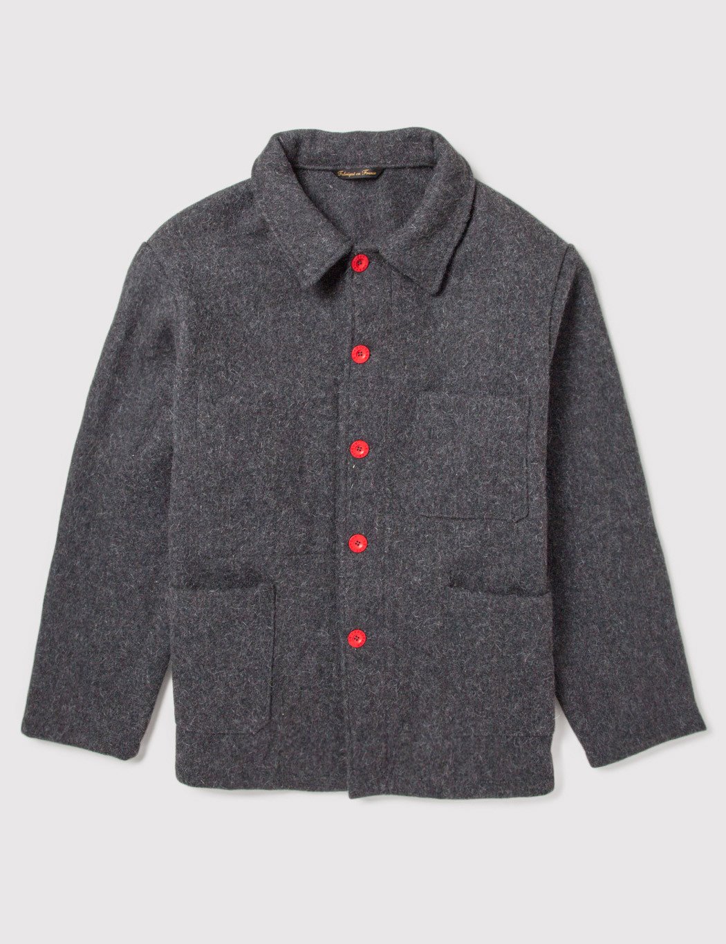 Le Laboureur Wool Work Jacket - Grey | Garmentory