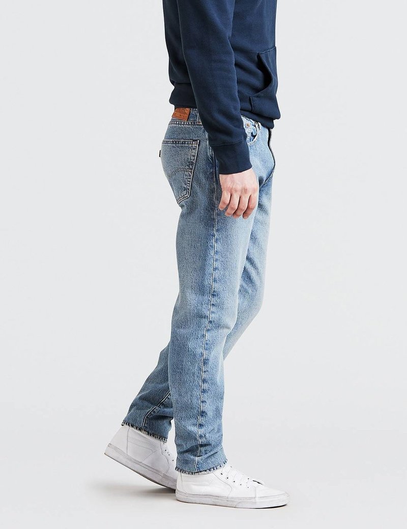 Levi's 502 Regular Tapered Jeans Powder Puff Warp Blue Garmentory