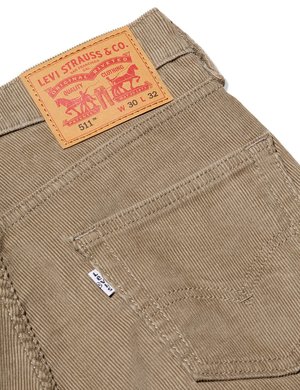 Levis 511 Slim Fit Cord Jeans - Lead 