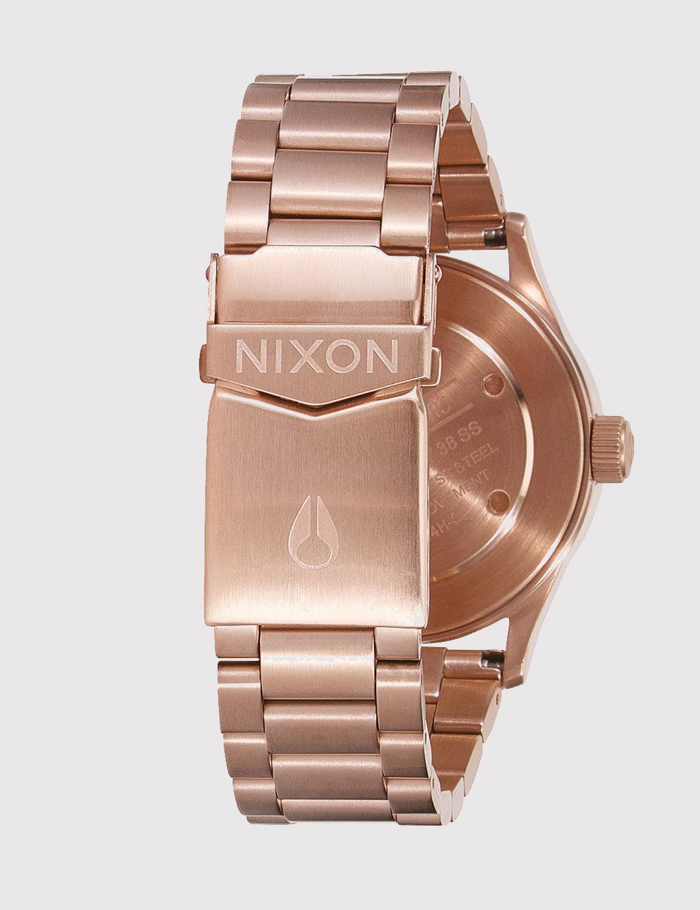 Stainless Steel Nixon Facet 38 Nixon Facet 38 Rose Gold Discount 
