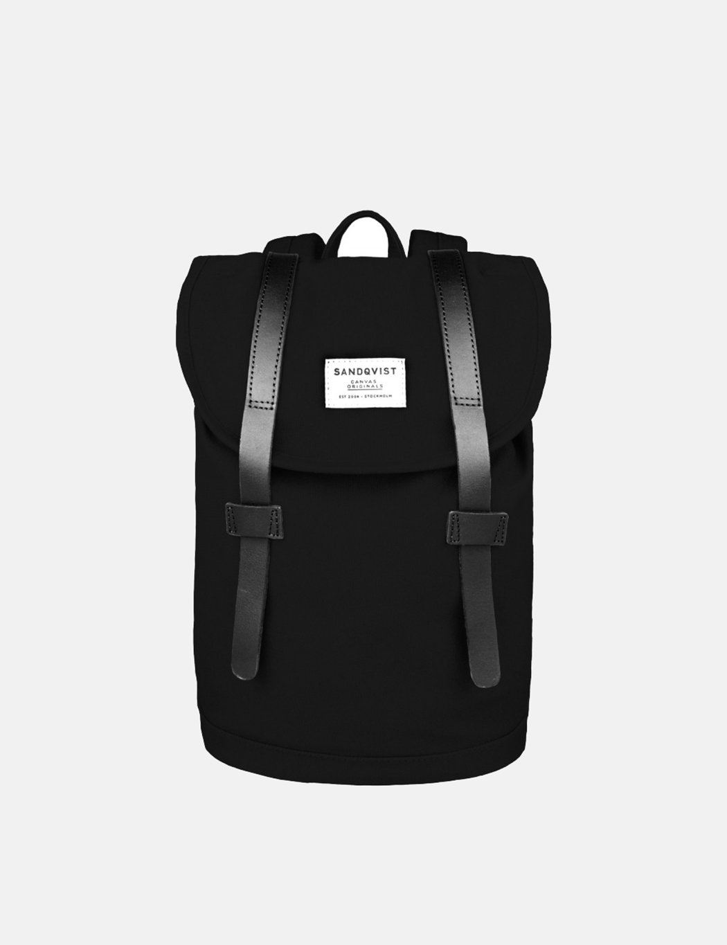 Sandqvist Stig Mini Backpack (Canvas) - Black | Garmentory display picture 1