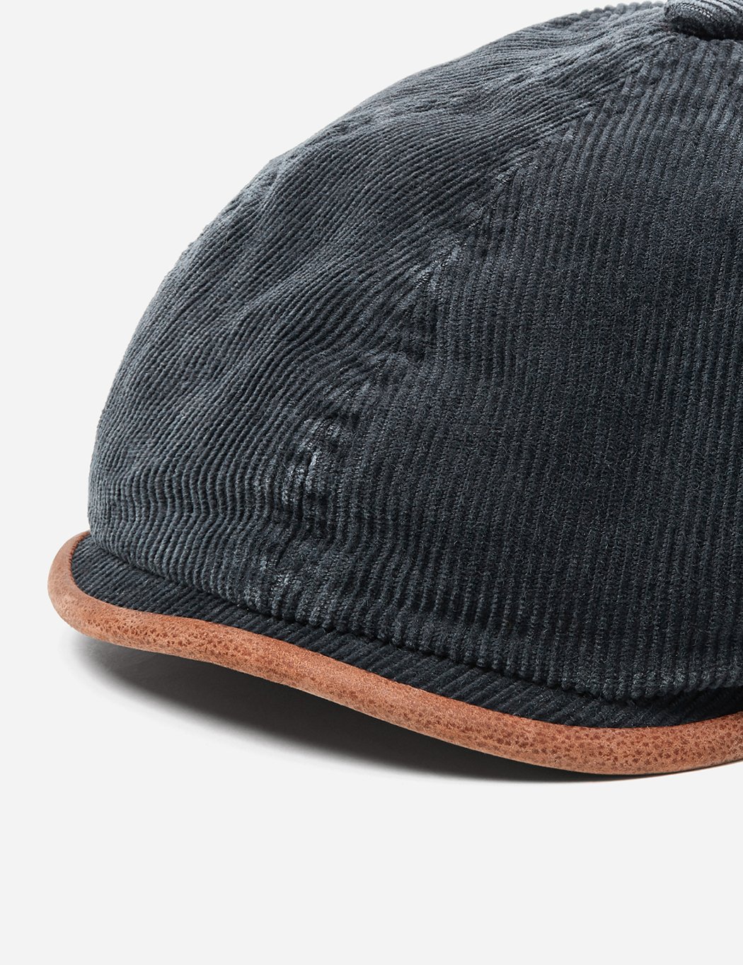 Stetson Hatteras Cotton Corduroy Newsboy Cap - Black | Garmentory