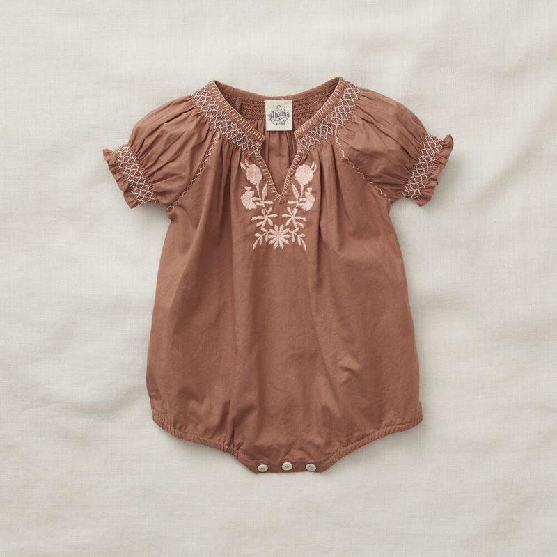Apolina Baby Pol Romper- Loaf | Garmentory