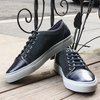 NOAH WAXMAN Gotham II Sneakers - Gray/Navy - Thumbnail 1