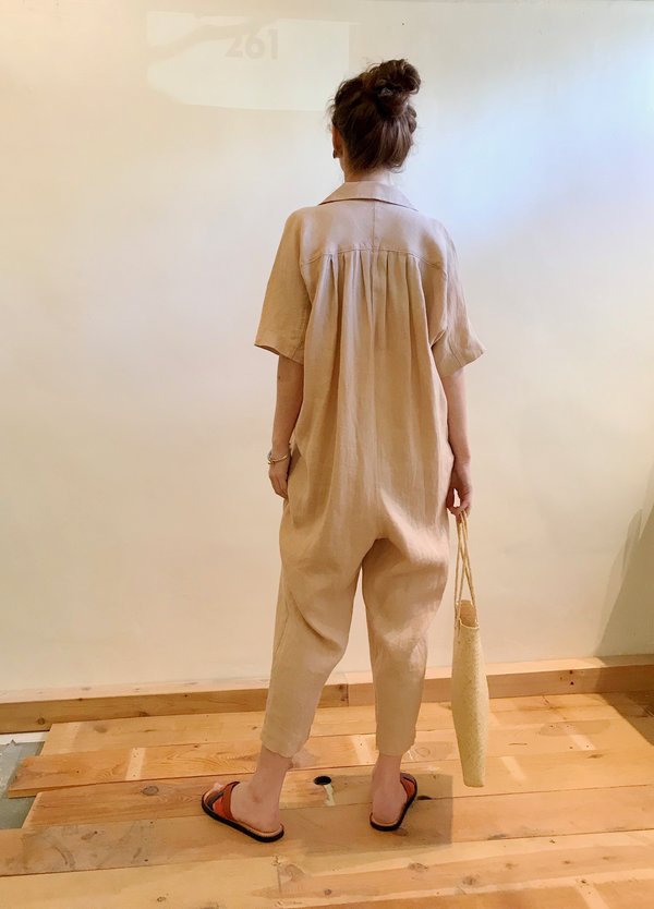 black crane kite jumpsuit