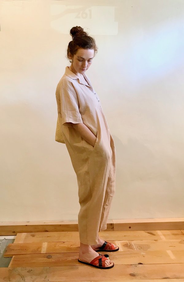 black crane kite jumpsuit