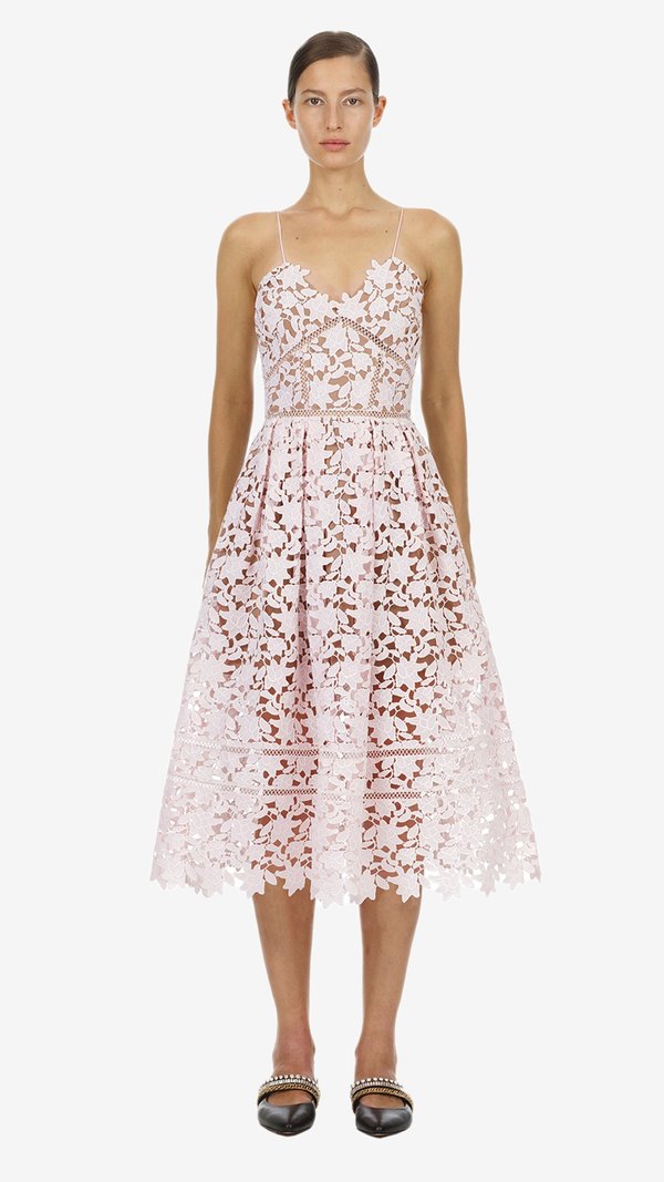 Self-Portraitklm Azaelea Dress - Soft Pink