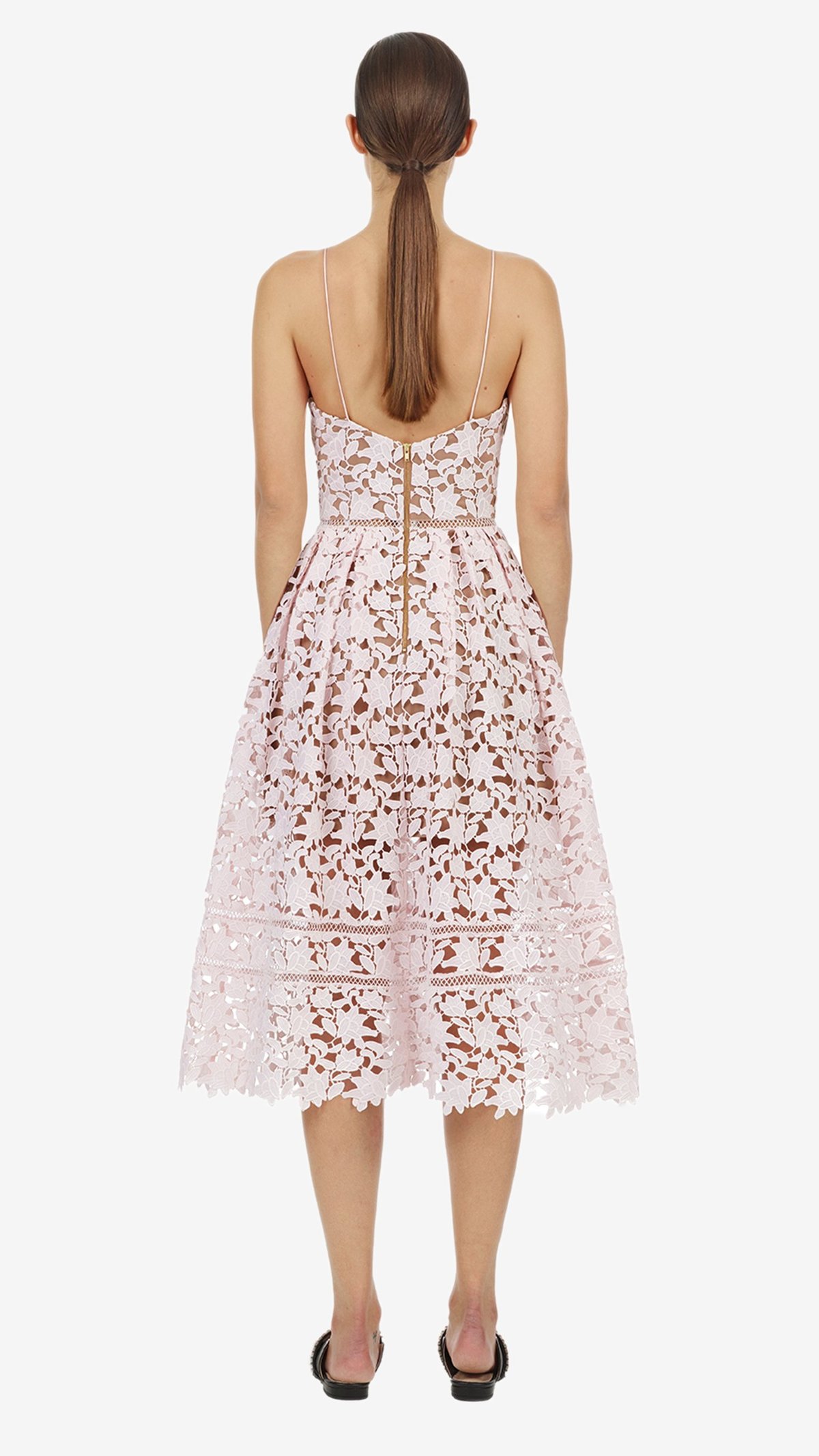 Self-Portraitklm Azaelea Dress - Soft Pink - Image 3 of 6