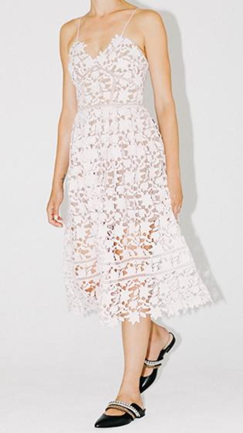 Self-Portraitklm Azaelea Dress - Soft Pink