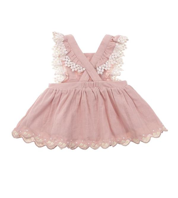 Kids Louise Misha Pinea Dress - Rusty Kids Louise Misha Pinea Dress - Rusty