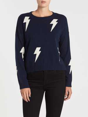 Rails Presley Sweater - Navy White 