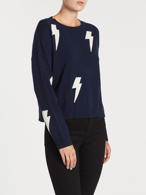 Rails Presley Sweater - Navy White 