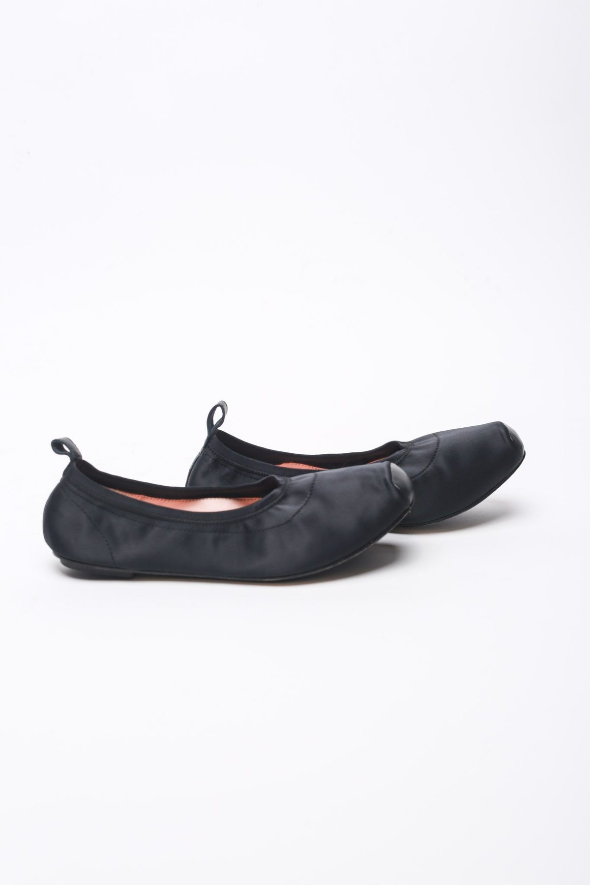 Repetto Satin Lola Pointe Ballet Flat - Black  - Image 4 of 7