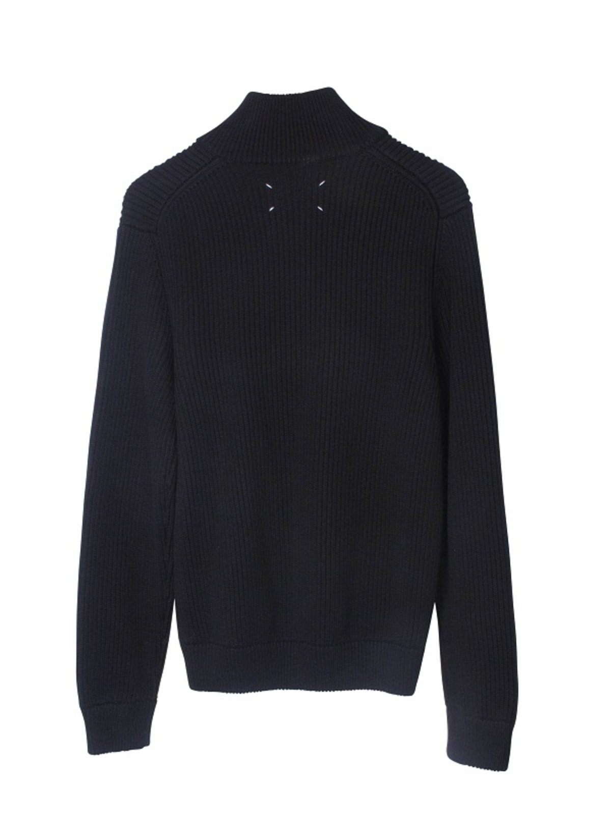 Maison Margiela Zip Cardigan - Black | Garmentory