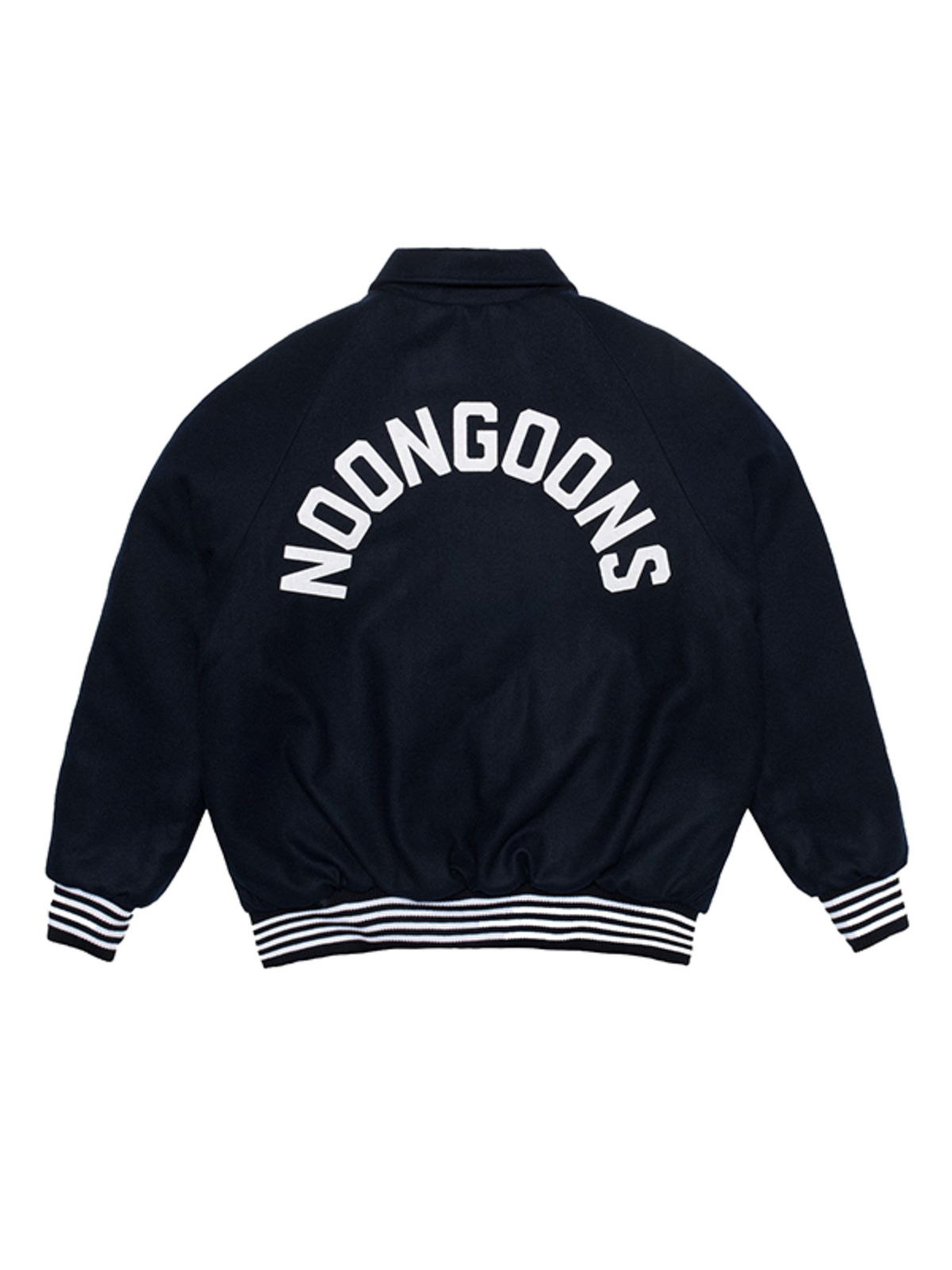 Noon Goons Team Varsity Jacket Navy Garmentory