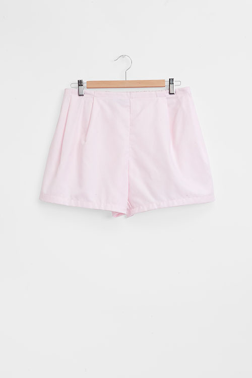 The Sleep Shirt Pleat Short Pink Royal Oxford The Sleep Shirt Pleat Short Pink Royal Oxford