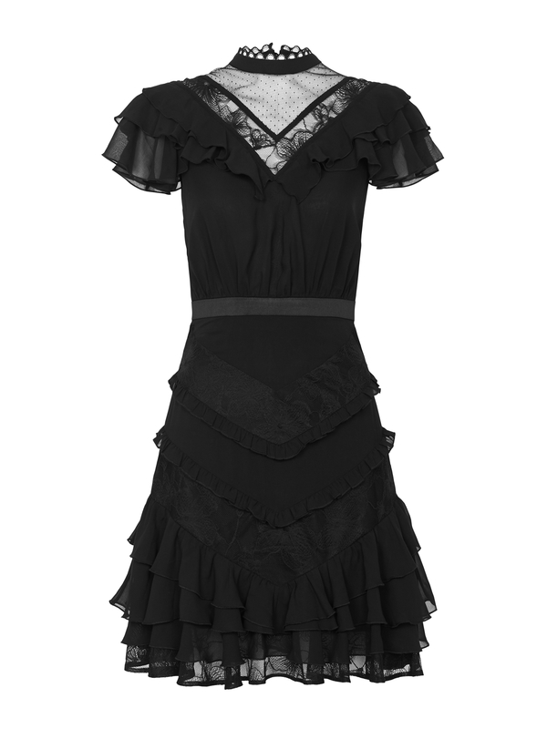 THREE FLOOR Short 'n' Schiffer Dress - black | Garmentory