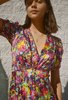 Saloni Lea Dress - Camellia - Thumbnail 3