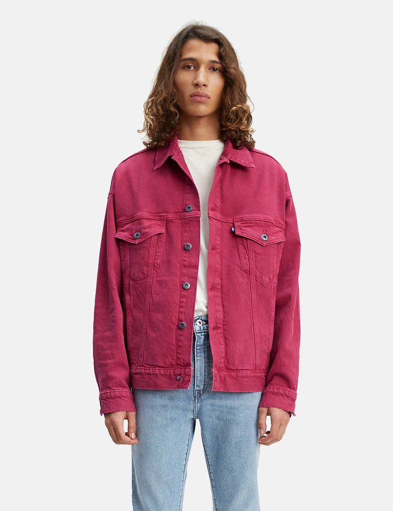Levi's Made & Crafted Oversized Type III Trucker Jacket - Peacock
