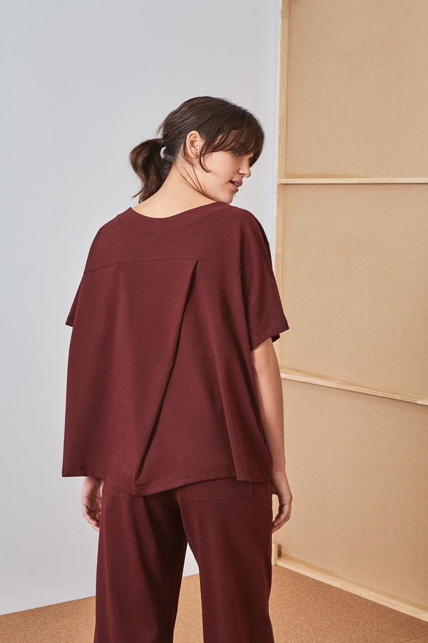 Kowtow Building Block Pleat Top Kowtow Building Block Pleat Top