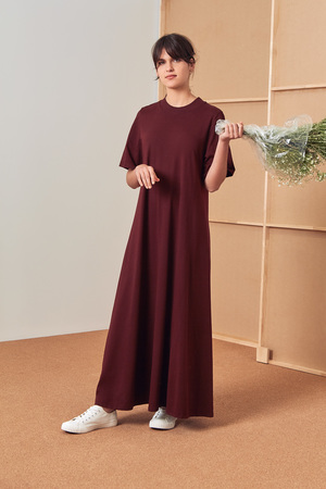 Kowtow Building Block Tee Shirt Swing Dress Kowtow Building Block Tee Shirt Swing Dress