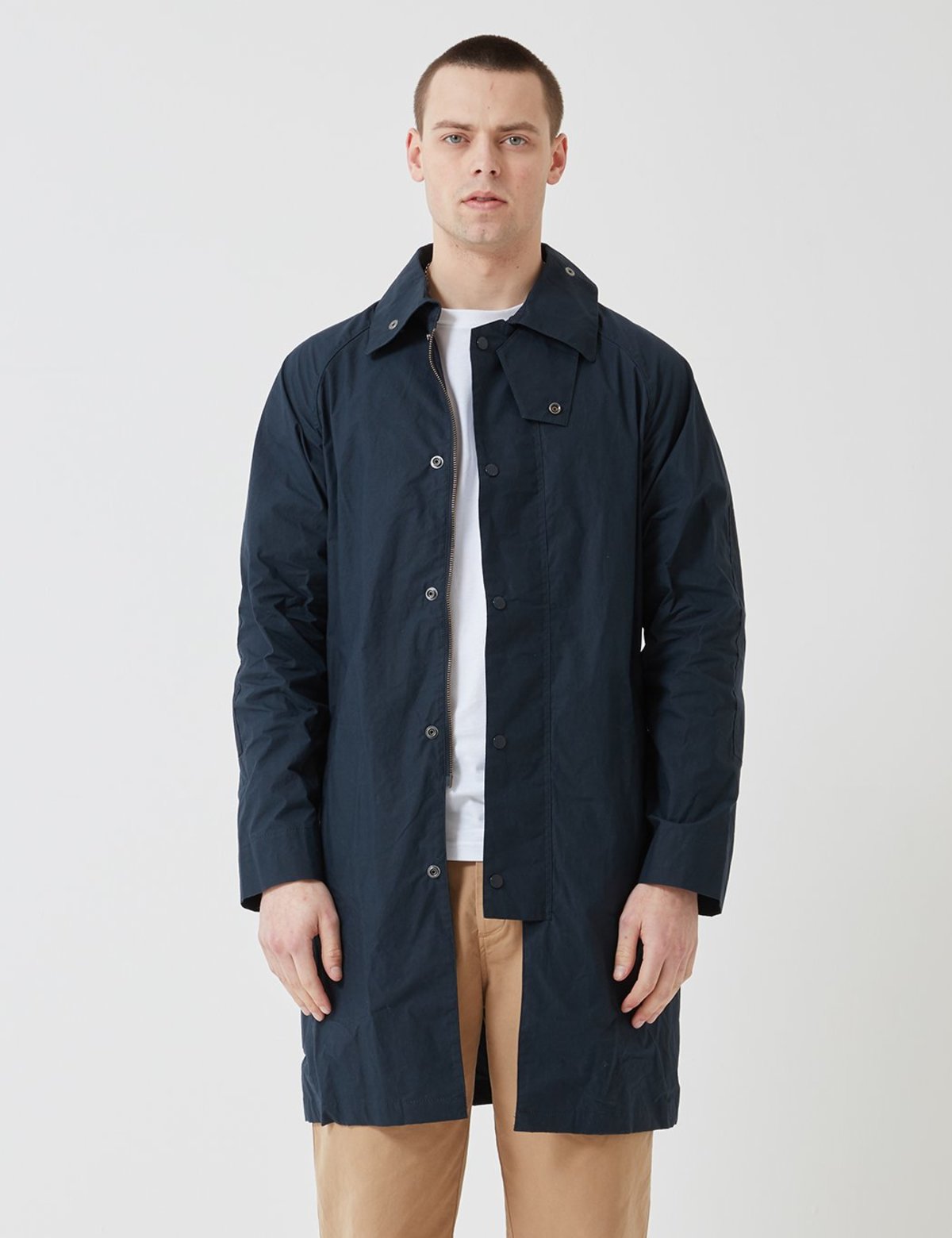 Barbour x Engineered Garments South Jacket - Navy Blue | Garmentory