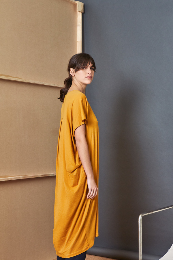 Kowtow Building Block Drape Dress Kowtow Building Block Drape Dress