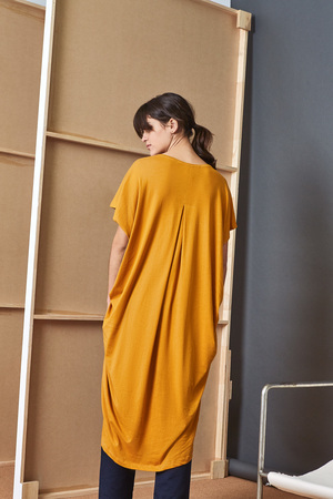 Kowtow Building Block Drape Dress Kowtow Building Block Drape Dress