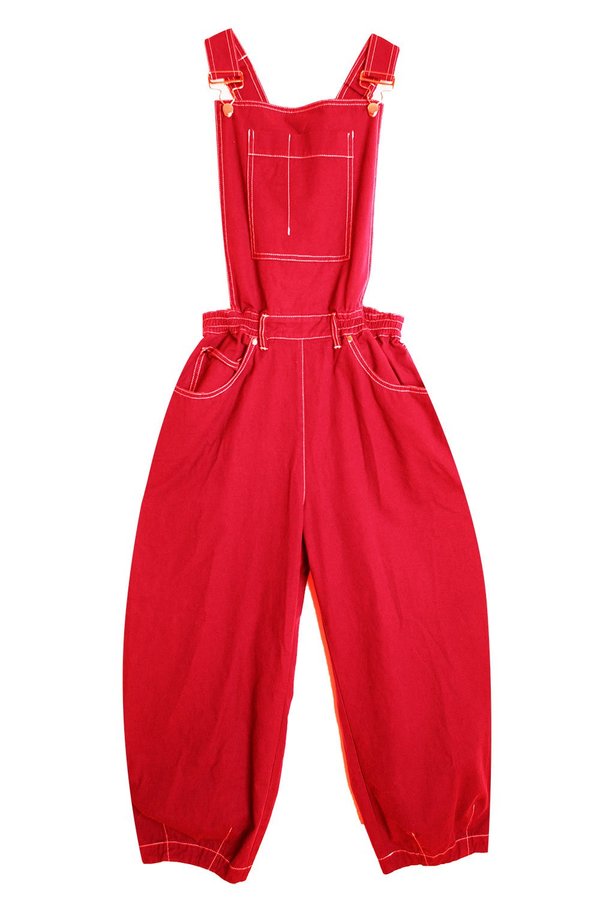 L.F.Markey Fat Boys Dungaree - Red L.F.Markey Fat Boys Dungaree - Red