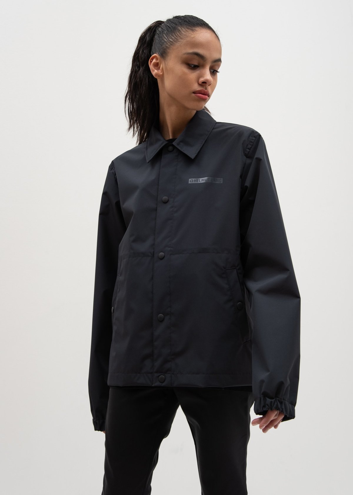 Helmut Lang Stadium Jacket (Special Project) - Black | Garmentory