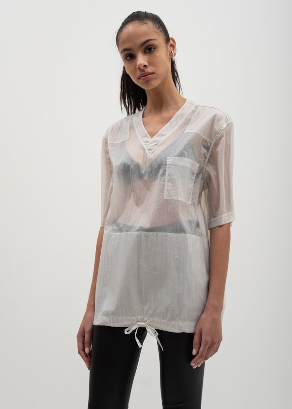 helmut lang transparent shirt