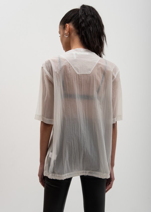 helmut lang transparent shirt