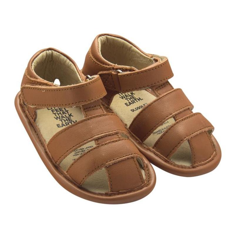 KIDS Old Soles Sandy Sandals - Tan Brown