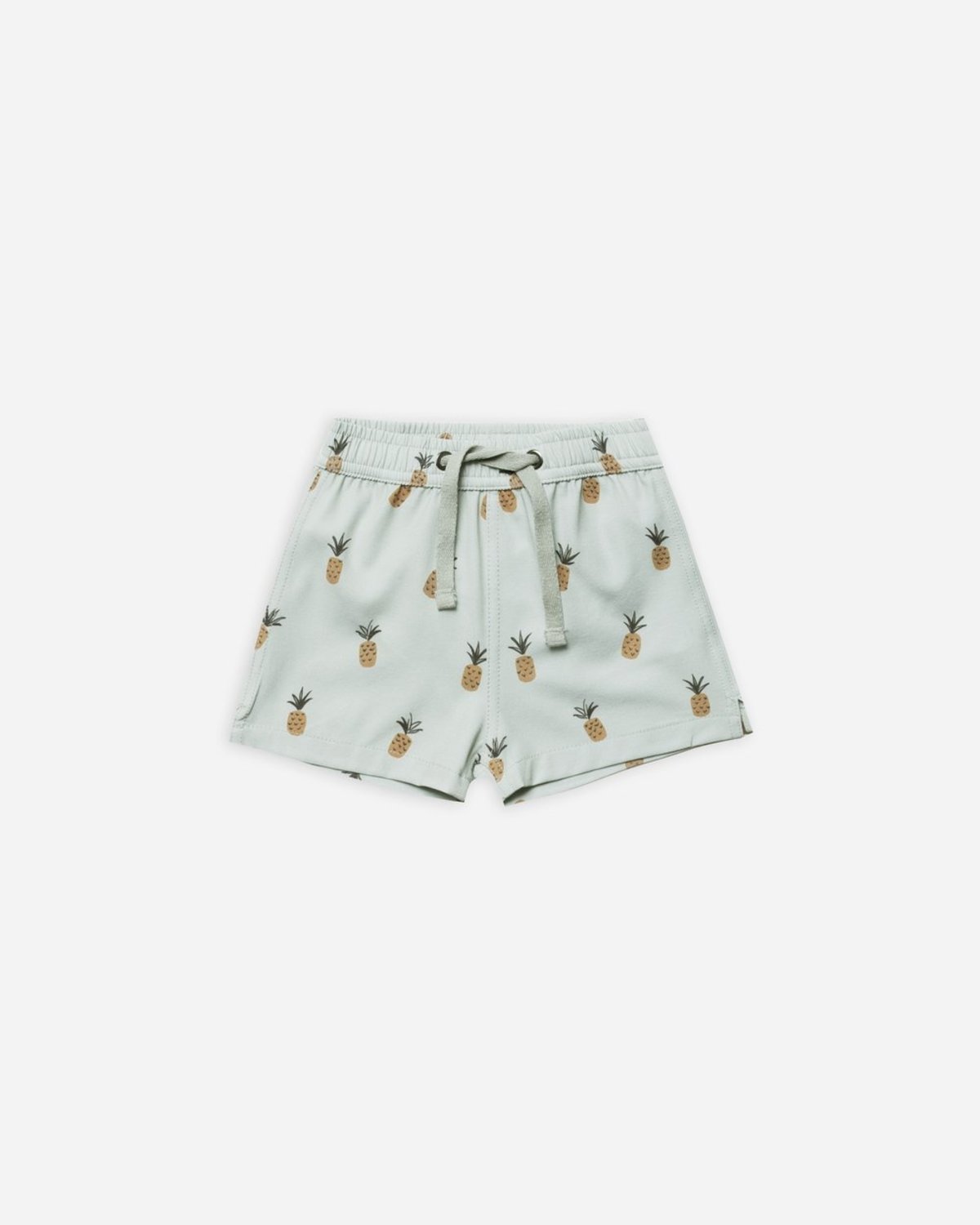 Kids Rylee + Cru Pineapples Swim Trunk - Seafoam - Image 2 of 2