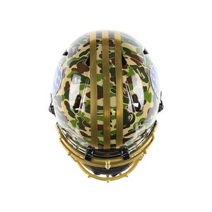 bape helmet football adidas Originals x A Bathing Ape BAPE Football Helmet - Green Camo