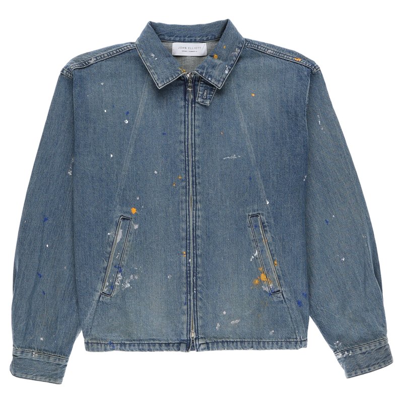 John Elliott Mechanic Jacket - Washed Indigo | Garmentory