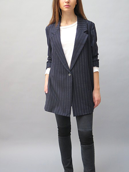 Koch Annie Jacket Navy Stripe Koch Annie Jacket Navy Stripe