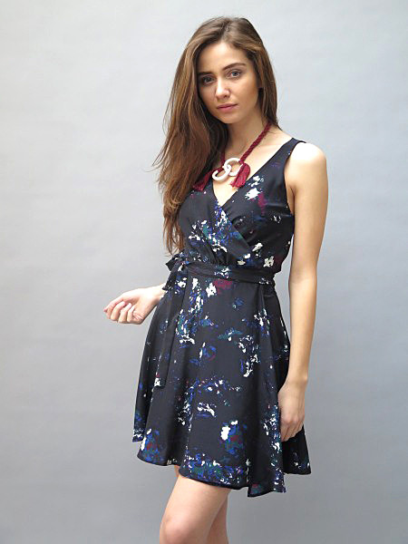 AMOUR VERT Brandy Wrap Dress AMOUR VERT Brandy Wrap Dress