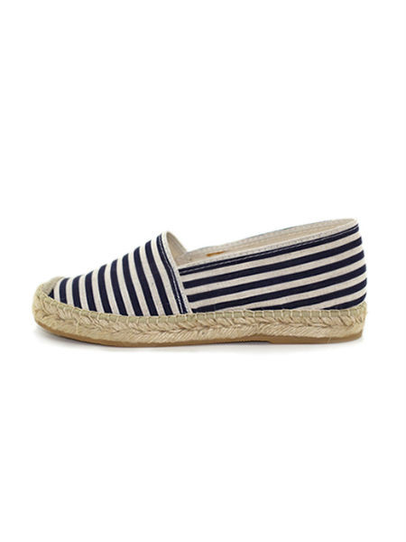LARO Classic Blue Stripes Espadrille LARO Classic Blue Stripes Espadrille