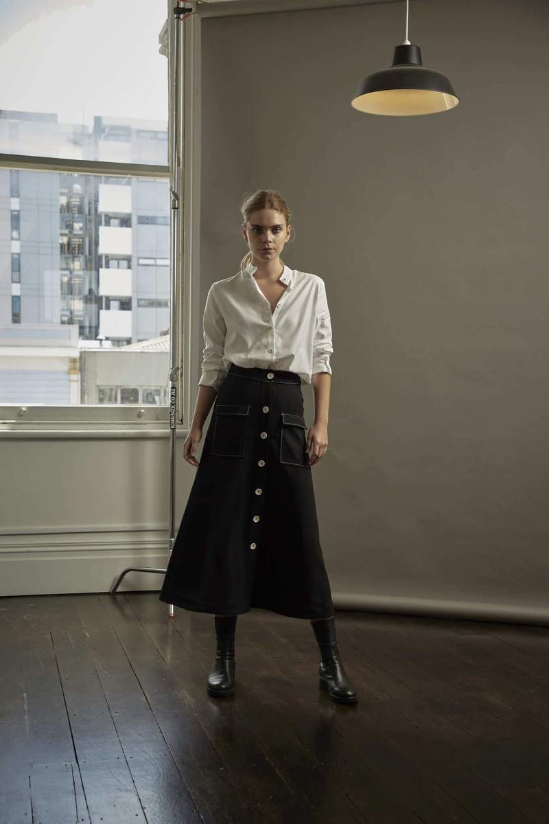 Mina Chloe Skirt - Black